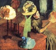 Edgar Degas La Boutique de Mode Spain oil painting artist